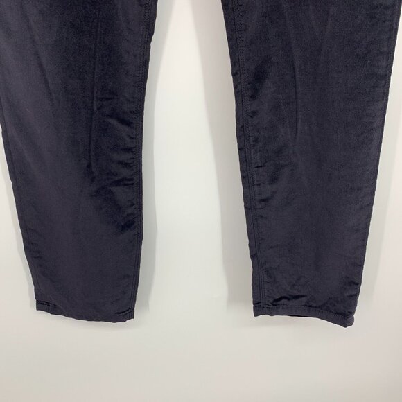 Hudson Jeans Barbara Super Skinny Velvet Purple Ankle NWT - Picture 5 of 12